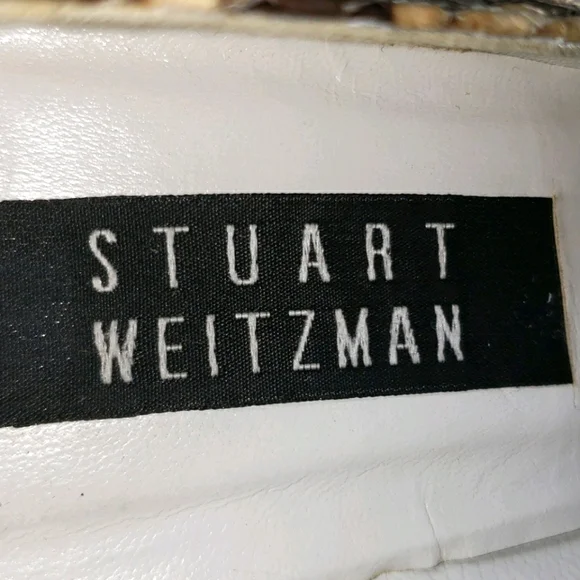 Stuart Weitzman Snake Skin Pumps size 8.5AA/Narrow - Picture 7 of 10